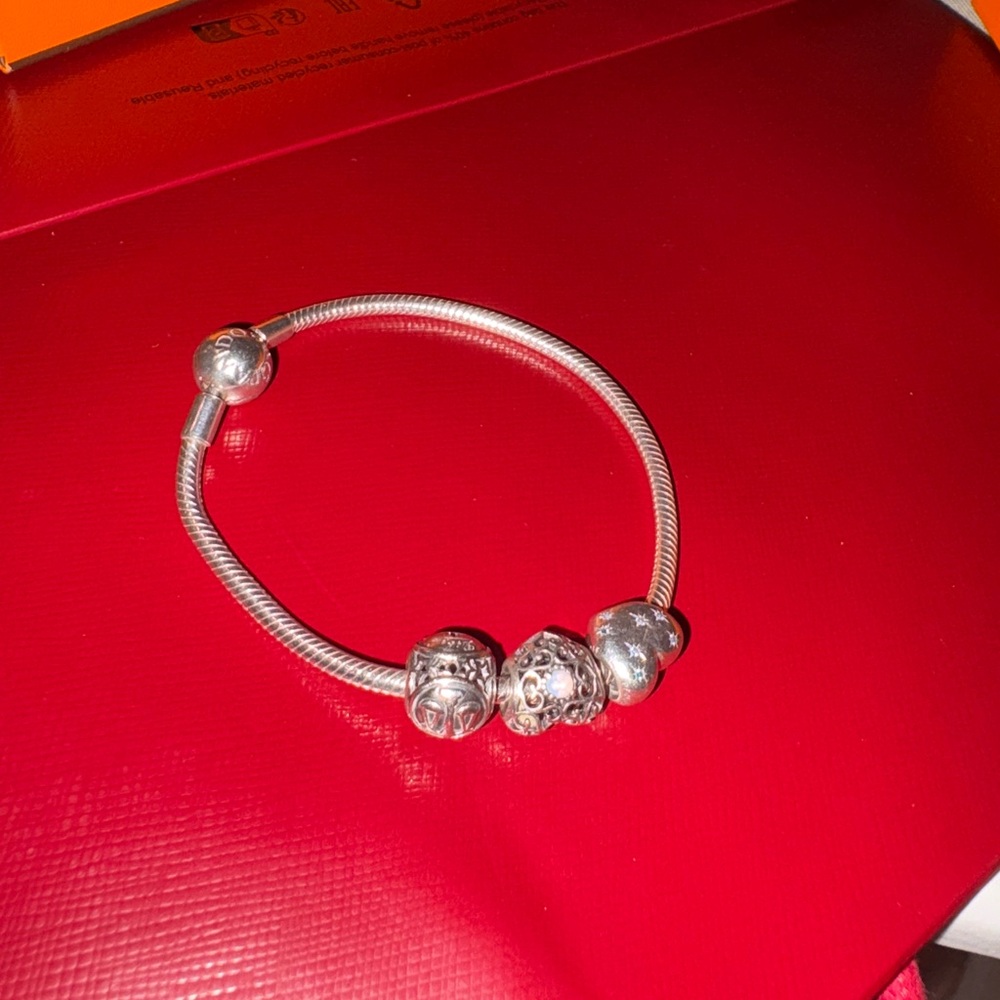 Pandora Silver Charm Bracelet